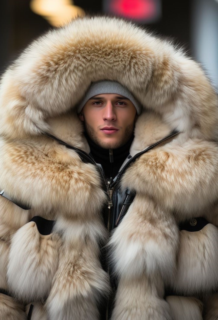 Верхняя одежда из натуральных кожи и меха