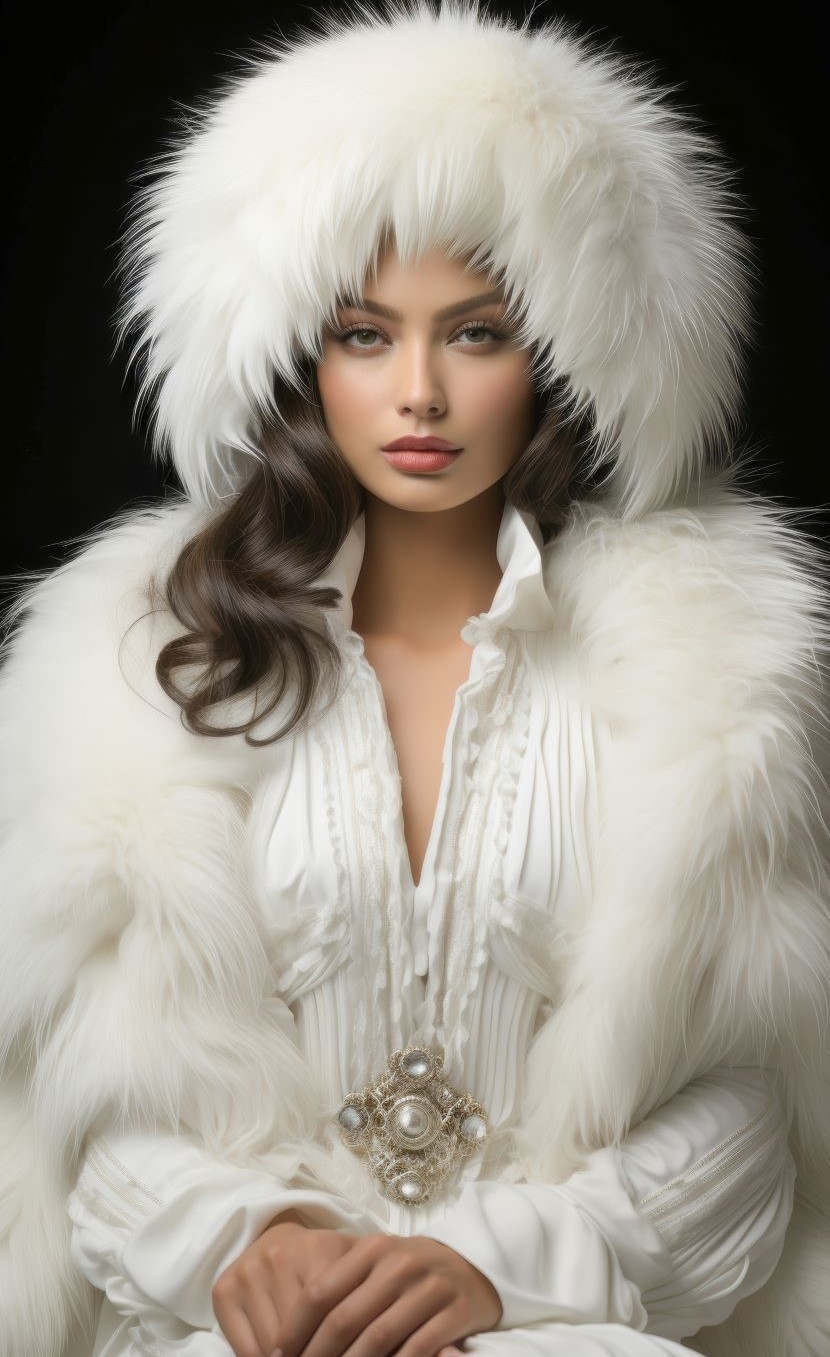 Верхняя одежда из натуральных кожи и меха